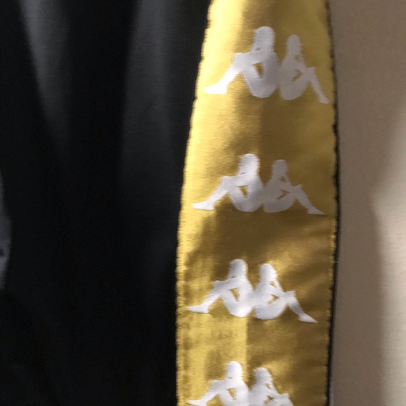 Authentic Kappa Joggers Gold & Black - Picture 2 of 4